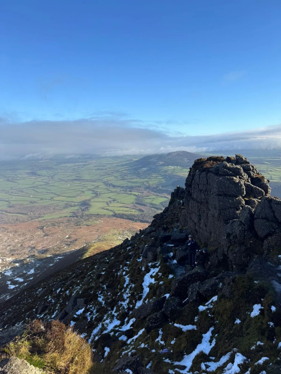 Legacy cask members kickstart the New Year with a hike up Coumshingaun