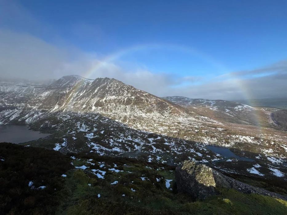 Legacy cask members kickstart the New Year with a hike up Coumshingaun