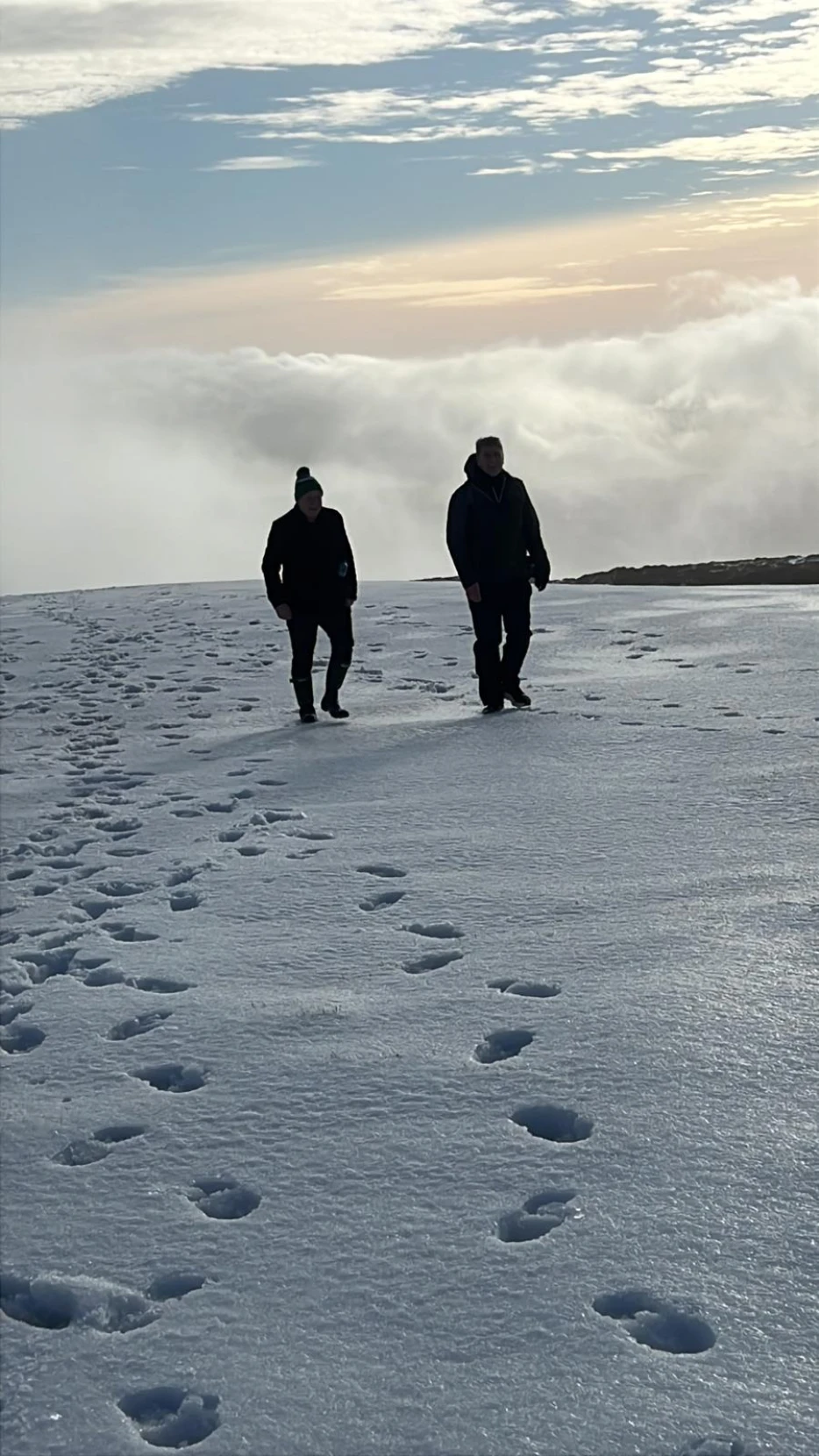 Legacy cask members kickstart the New Year with a hike up Coumshingaun