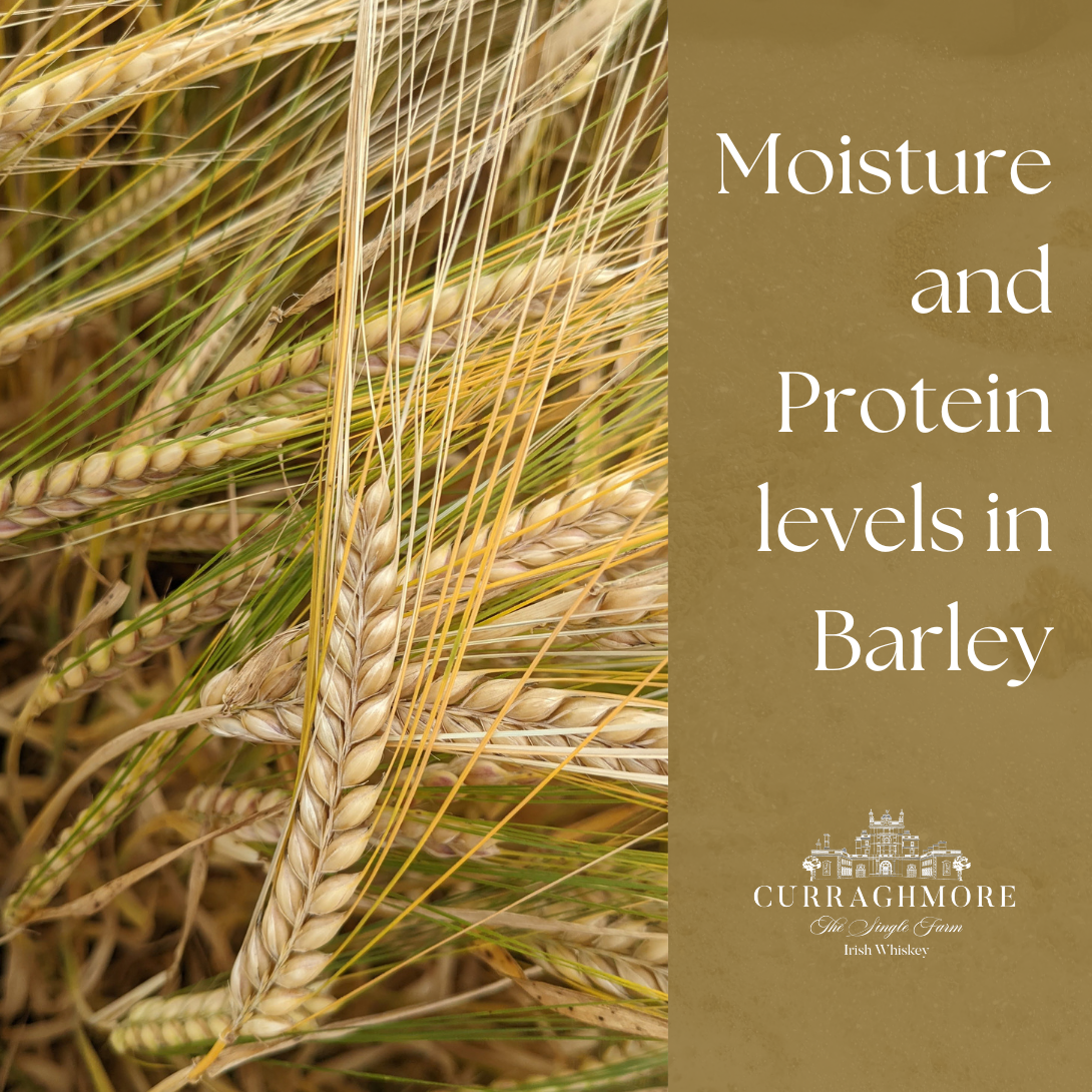 Moisture and Protein levels in Barley